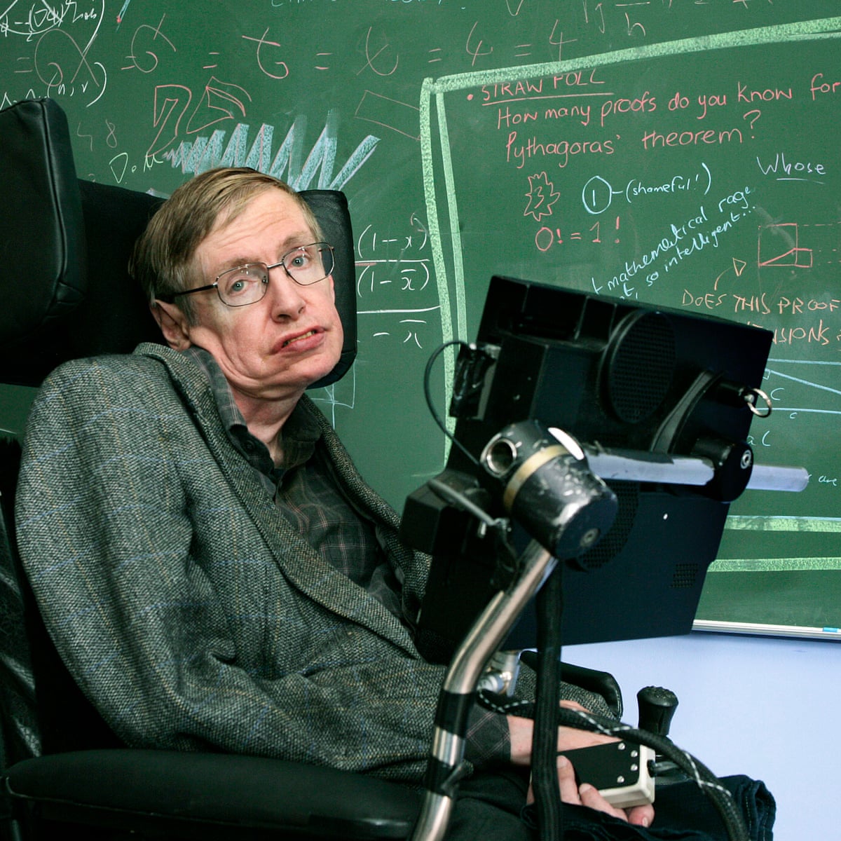 Stephen Hawking Teaching